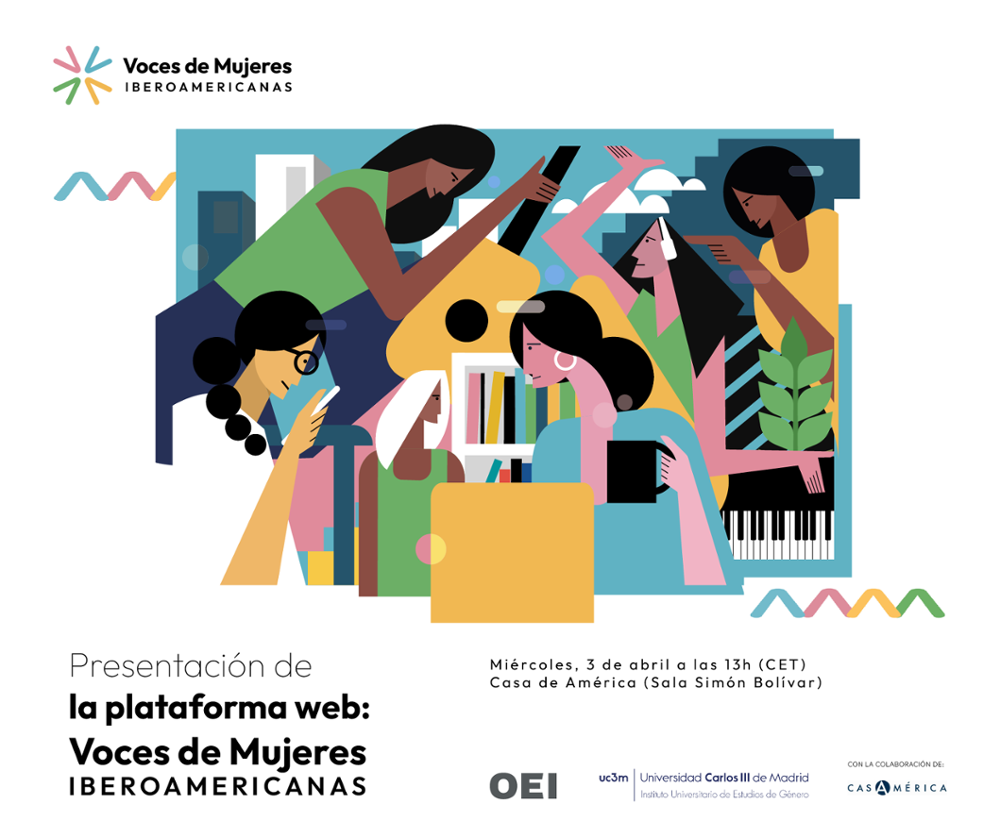 Invitación Voces Mujeres Iberoamericanas