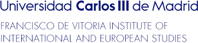 Universidad Carlos III de Madrid. Francisco de Vitoria Institute of International and European Studies logo