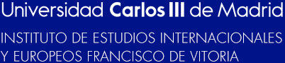 Universidad Carlos III de Madrid. Logo Instituto de Estudios Internacionales y Europeos Francisco de Vitoria