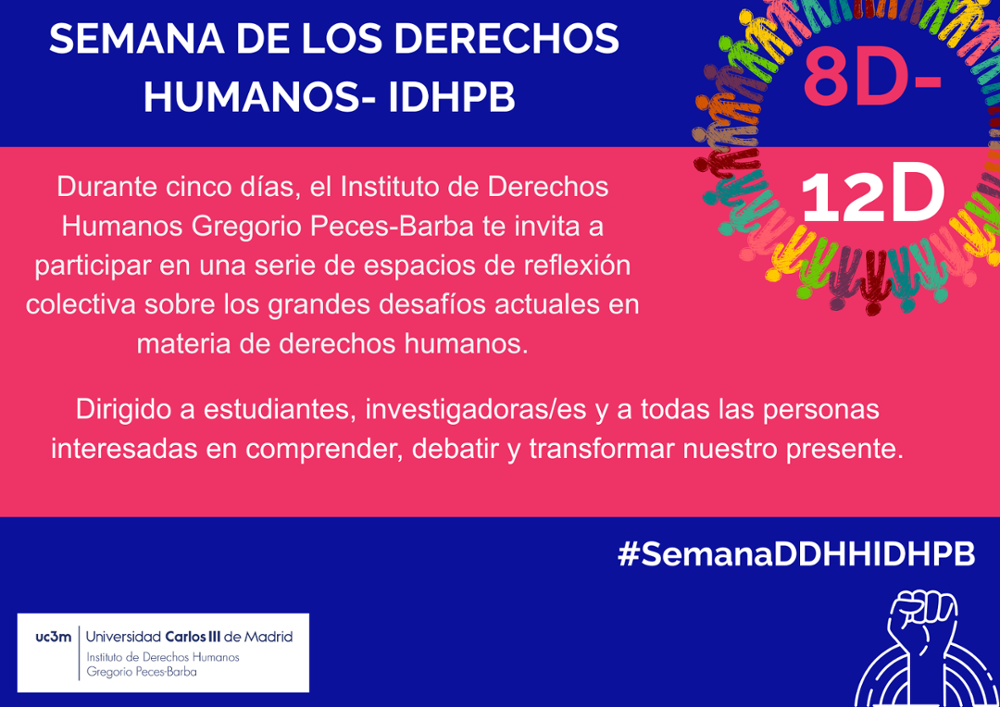 CARTEL Semana de los Derechos Humanos-IDHPB