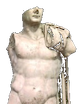 escultura romana busto