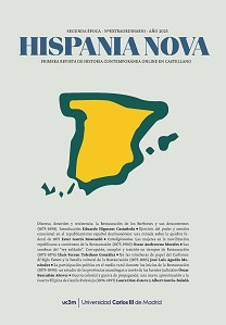 Portada de la Revista Hispania Nova