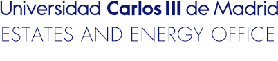 Universidad Carlos III de Madrid. Estates and Energy Office Logo