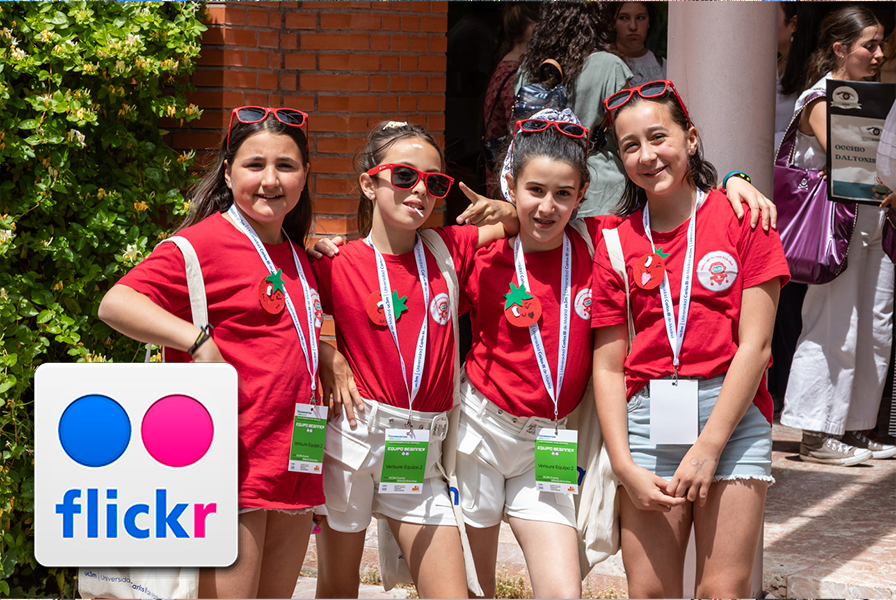 niñas participantes