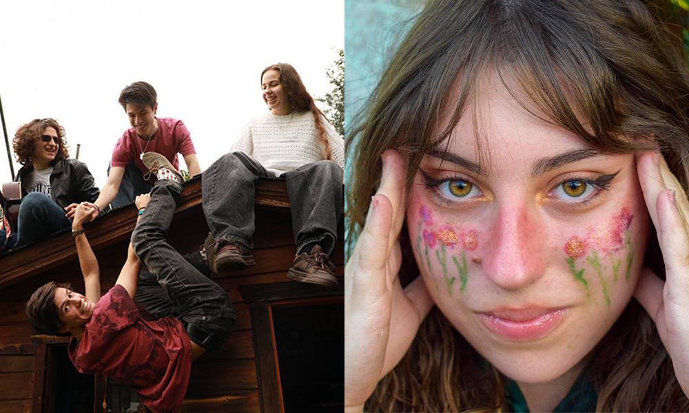 Díptico de los grupos de música Magenta y Cuca.