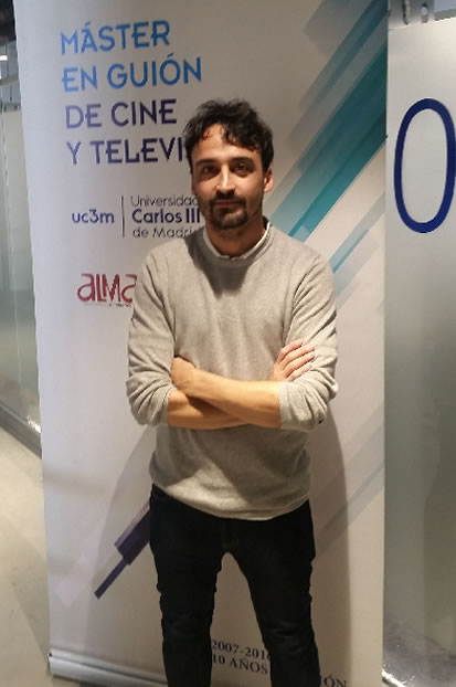 Daniel Remón en el Máster en Guión de Cine y Televisión de la UC3M