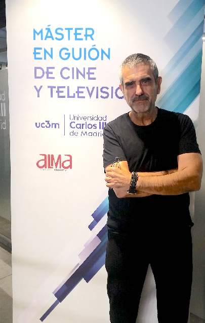 Joaquim Oristrell en el Máster en Guión de Cine y Televisión de la UC3M