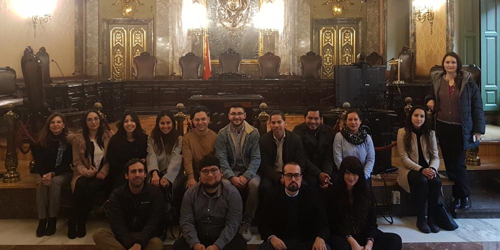 Visita de alumnos al Tribunal Supremo. Foto 1