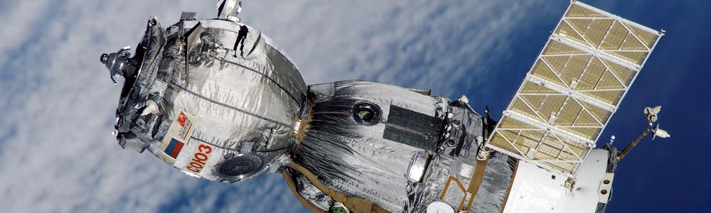 Satélite de comunicaciones en órbita