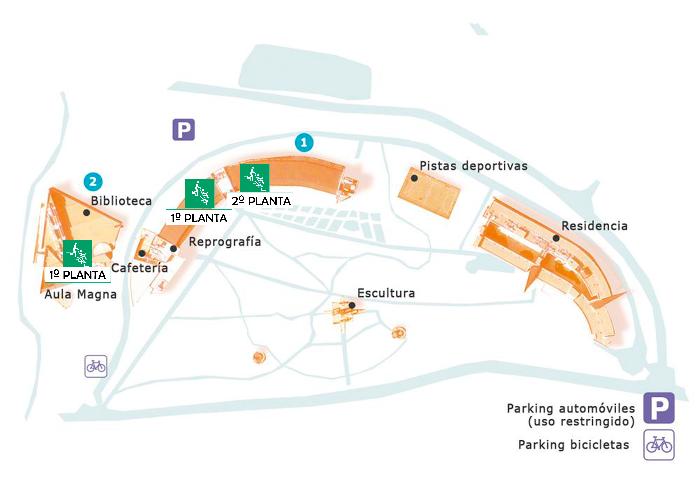 Plano sillas evacuación Colmenarejo