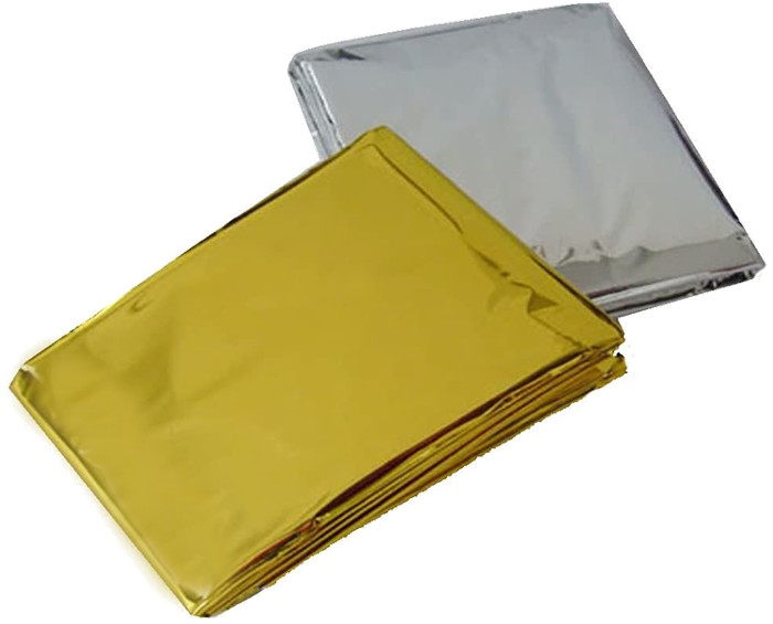 Uso de manta térmica en emergencias