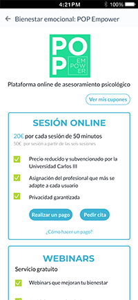 terapia online app menssana