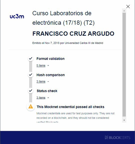 Proceso de Verificación