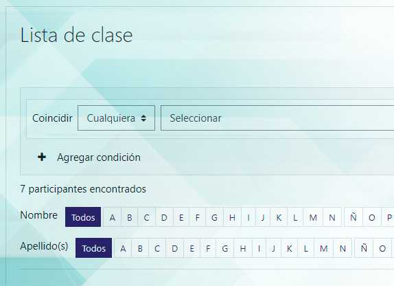 Lista clase