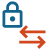Icono significando Seguridad en las transferencia