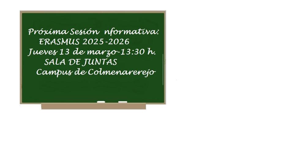 Fecha y día de la próxima reunión