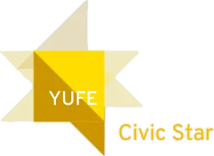 Imagen con el logo YUFE Civic Star