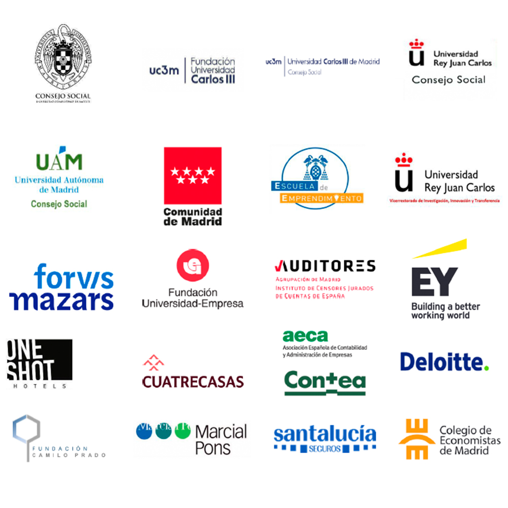 Patrocinadores de la XVII Olimpiada de Economía de Madrid