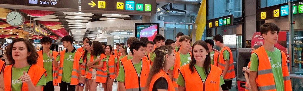 visita a la empresa Aena