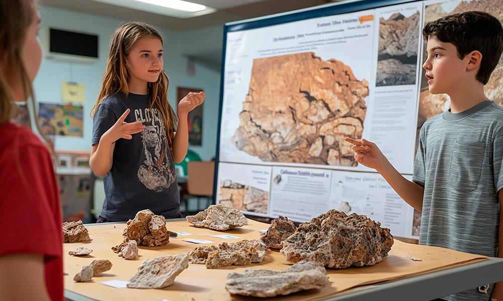 ADOLESCENTES ANTE MAQUETA