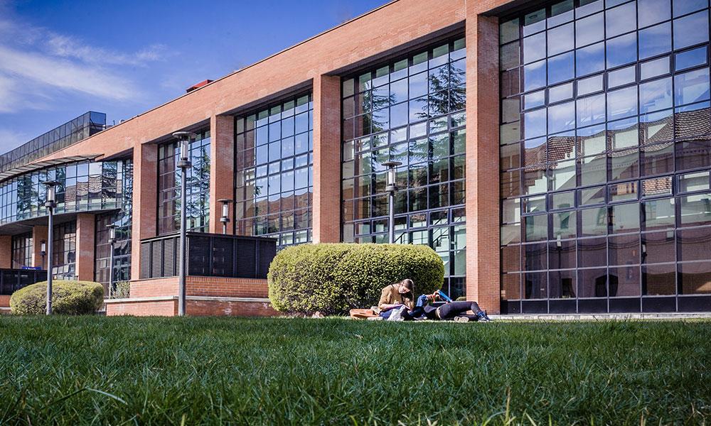 Exterior del campus de Getafe
