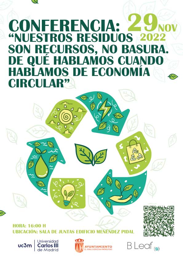 Conferencia: “Nuestros residuos son recursos, no basura”