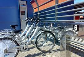 Imagen bicicletas servicio público del Ayuntamiento Leganés