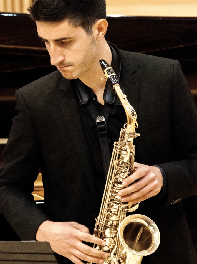 Pablo de la Fuente, saxofón