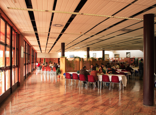 Imagen de la cafetería de Leganés