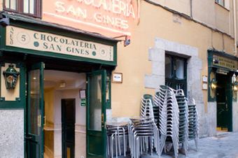 Imagen de la Chocolatería San Ginés
