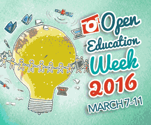 Open Education Week 2016