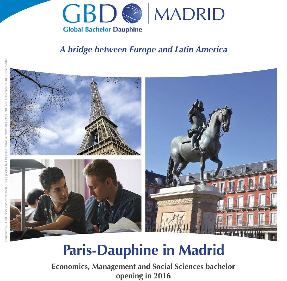 La UC3M y la Universidad Paris-Dauphine lanzan el Global Bachelor Programme