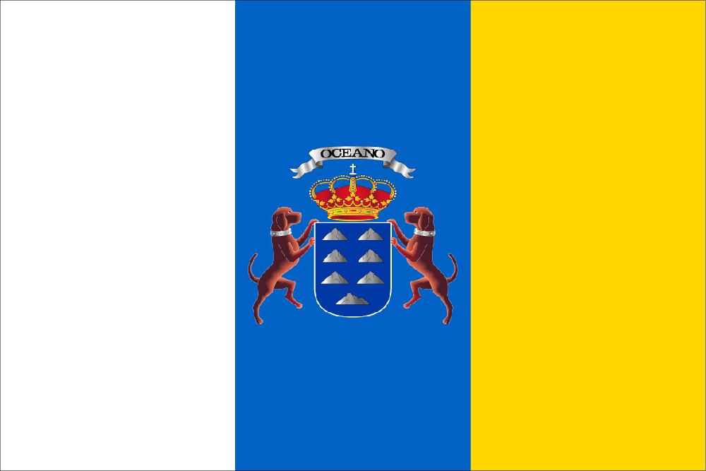 Bandera de las Islas Canarias