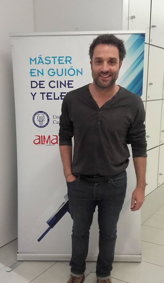 Daniel Guzmán en el Máster de Guión Cine y Televisión