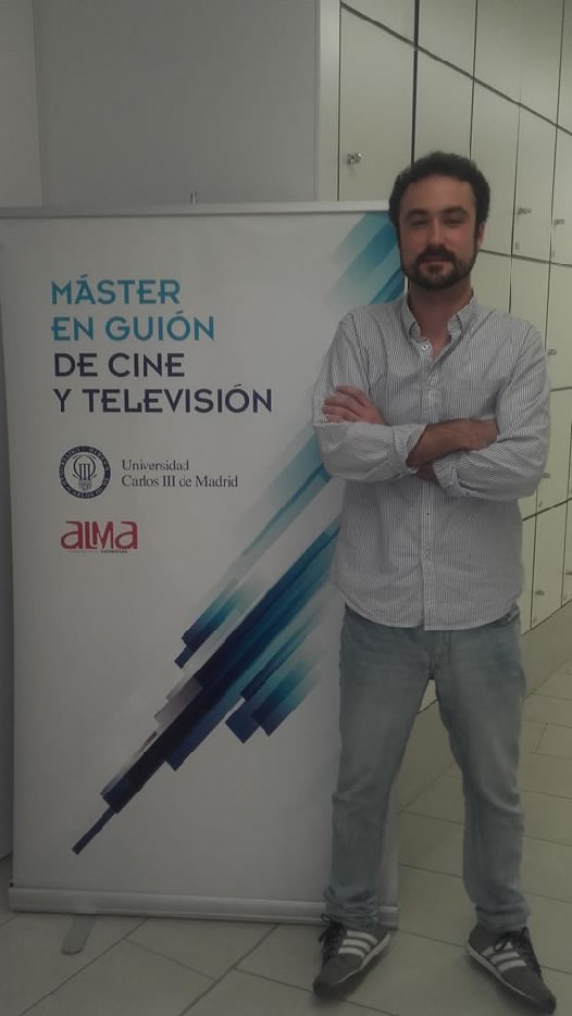 Pablo Lara en el Máster en guión de cine y televisión UC3M