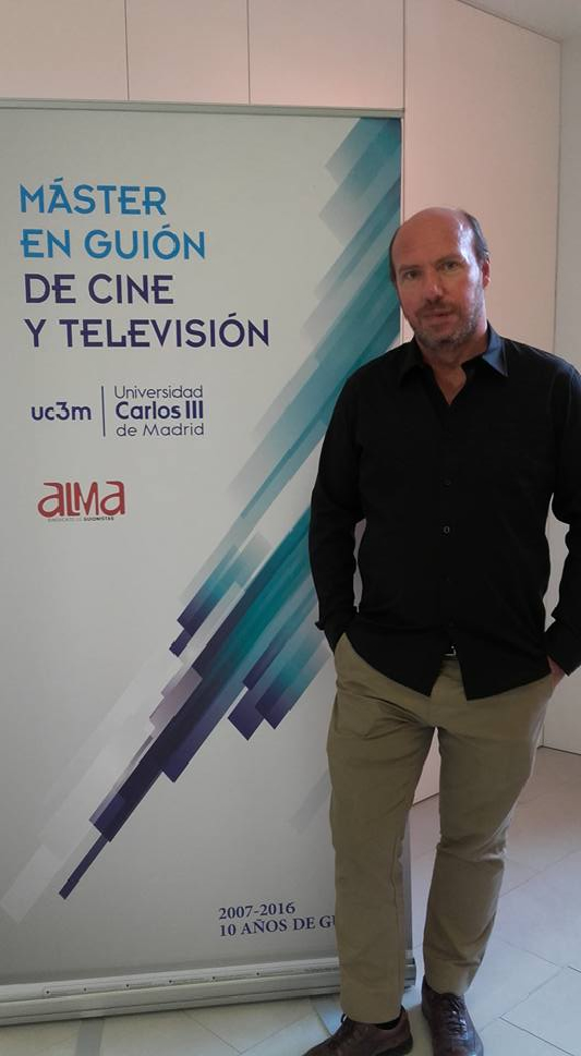Jorge Guerricaecheverria en el Máster en Guión de Cine y Televisión UC3M