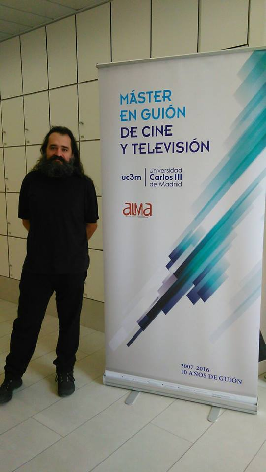 Carlos Molinero en el Máster en Guión de Cine y Televisión UC3M