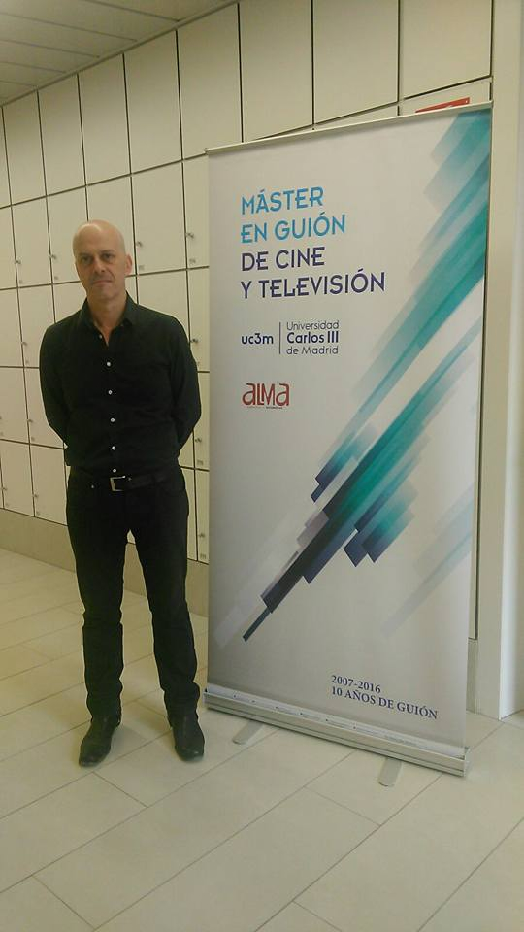 Daniel Tubau en el Máster en Guión de Cine y Televisión UC3M
