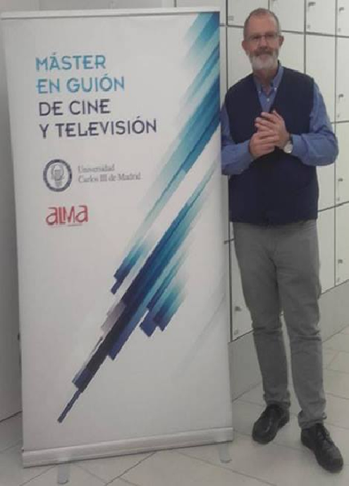 Casimiro Torreiro en el Máster en Guión de Cine y Televisión UC3M