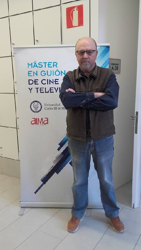 Javier López Izquierdo en el Máster en Guión de Cine y Televisión UC3M