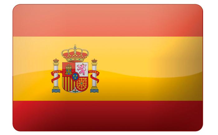 Bandera España - requisito idioma español