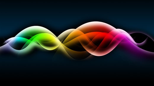 Imagen de ondas de colores
