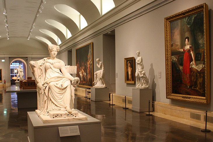 Fotografía. Sala del Museo del Prado