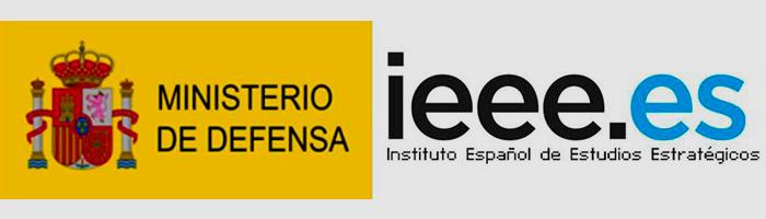 logotipo Instituto Español de Estudios Estratégicos (Ministerio de Defensa)