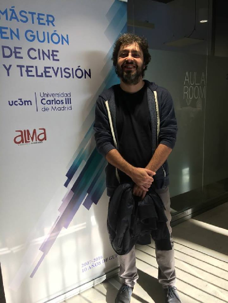 Víctor García León   en el Máster en Guión de Cine y Tv de la UC3M