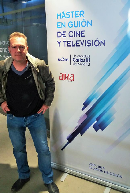 Miguel Ángel Sánchez en el Máster en Guión de Cine y Televisión de la UC3M