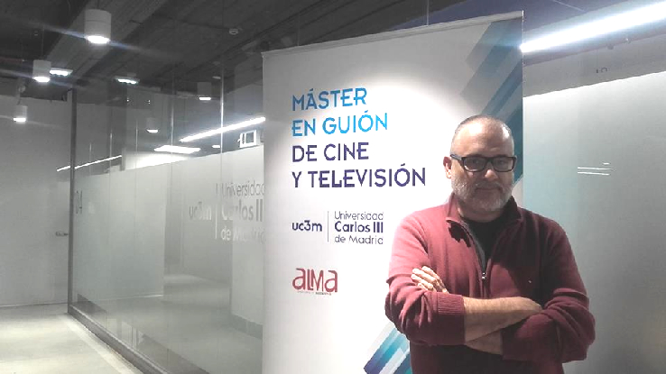 David Muñoz en el Máster en Guión de Cine y Televisión UC3M
