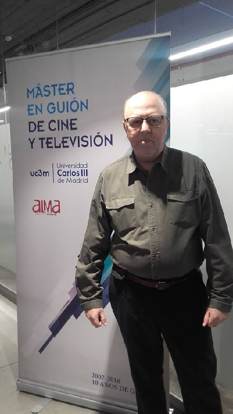Javier López Izquierdo en el Máster en Guión de Cine y Televisión UC3M