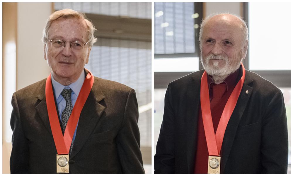 Rafael Moneo y Antonio López reciben la Medalla de Honor de la UC3M