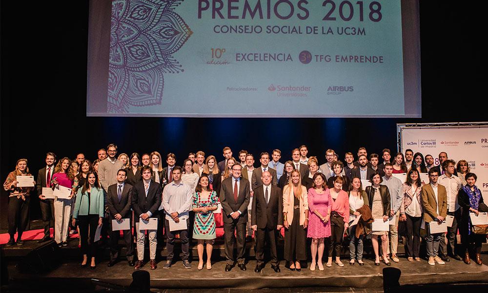 Premios de Excelencia 2018 del Consejo Social de la UC3M